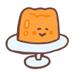 麦茶ゼリーのイラスト