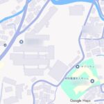 Google Mapsで調べた施設の地図画像