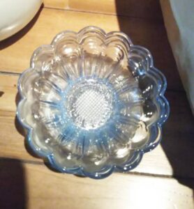 かき氷用のガラスの器の画像