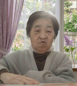コロナ感染対策中に、母に面会した時の画像②